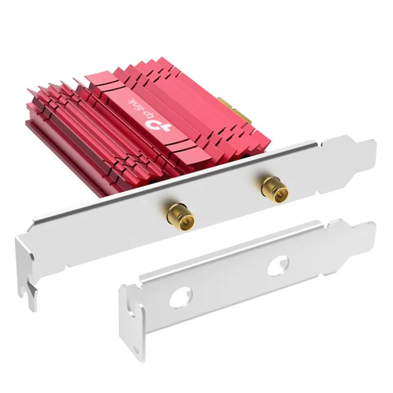 Adaptador Red TP-Link Archer TXE75E AXE5400 PCI Express Wi-Fi 6E Bluetooth 5.2 MU-MIMO