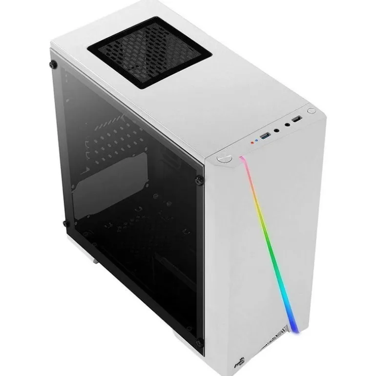 Aerocool Cylon Mini RGB Blanco - Caja/Torre