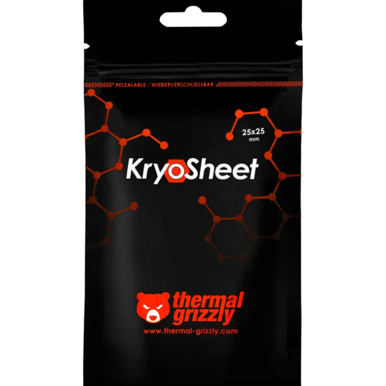 Almohadilla Térmica Thermal Grizzly KryoSheet 25 x 25 mm