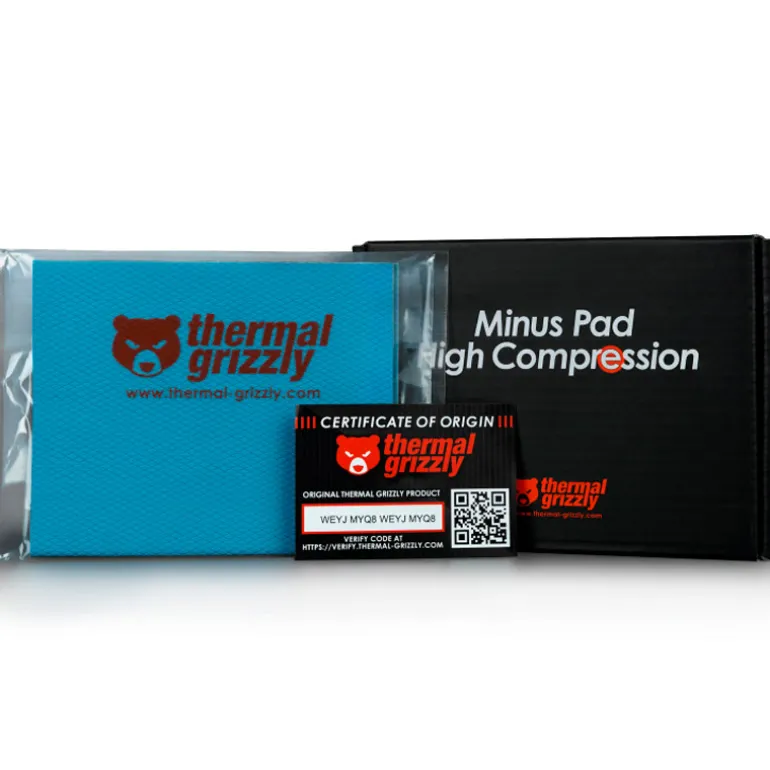 Almohadilla Térmica Thermal Grizzly Minus Pad High Compression 120 x 100 x 3,0 mm 2u