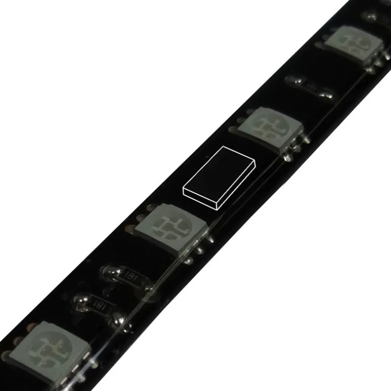BitFenix Alchemy 2.0 Magnetic Strip 12 cm Verde - Tira LED