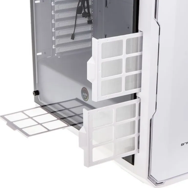 BitFenix Enso RGB Cristal Templado Blanco - Caja/Torre