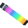 Cable Extensión  Lian Li Strimer Wireless ARGB PW24-1W 24 Pines Para Placa Base Blanco