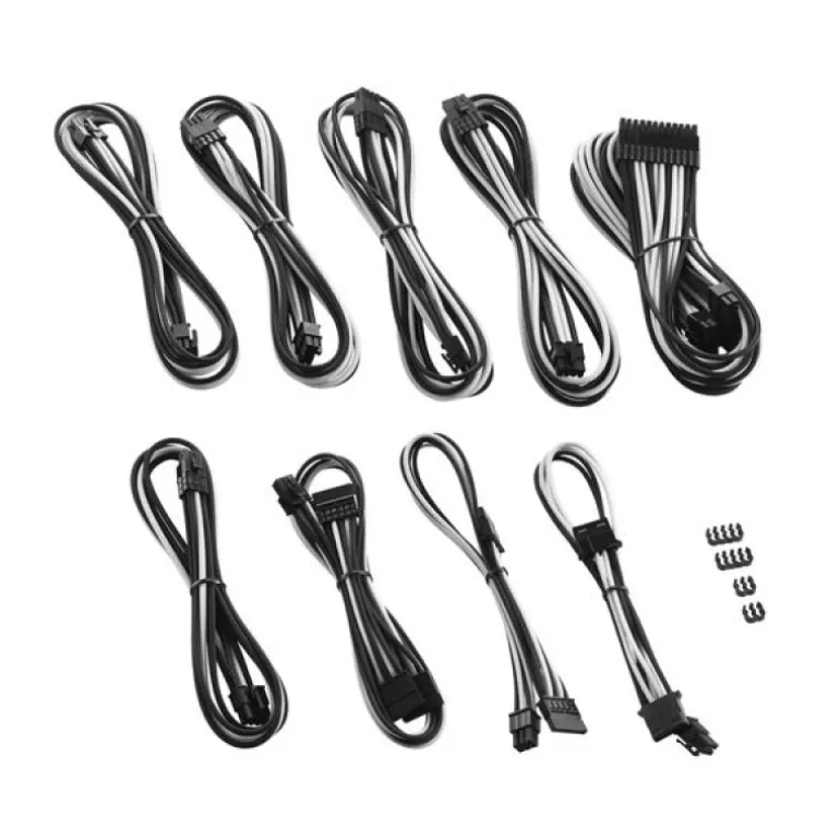 CableMod PRO ModMesh C-Series RMi/RMx Negro/Blanco - Kit Cables
