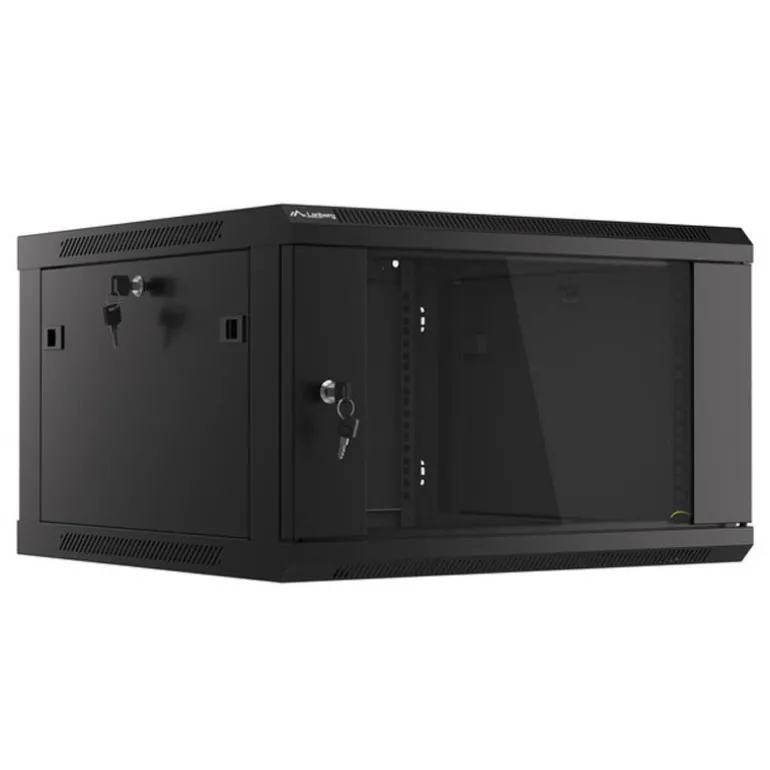 Caja Rack Lanberg WF01-6606-10B 19" 6U Negro