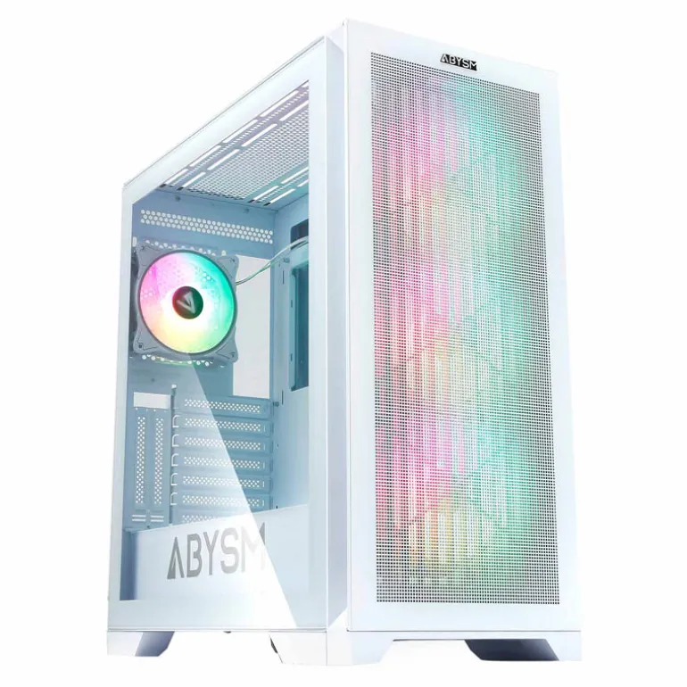 Caja/Torre Abysm Danube Mura BX300 ARGB Blanco