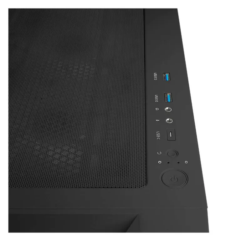Caja/Torre Abysm Danube Mura BX300 ARGB Negro