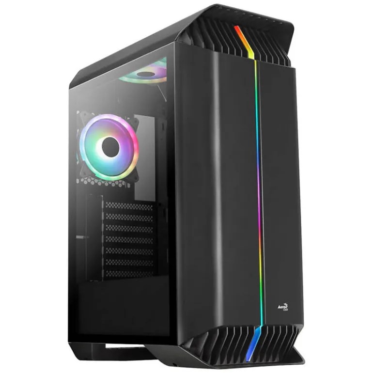 Caja/Torre Aerocool Gladiator Duo ARGB Negro