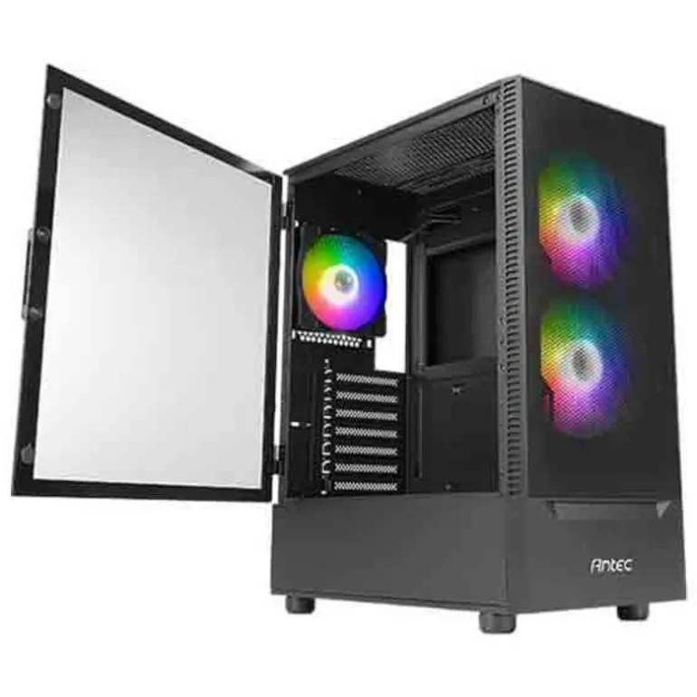 Caja/Torre Antec NX410 Gaming Black Cristal Templado