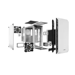 Caja/Torre be quiet! Pure Base 500 Window Cristal Templado / Blanco