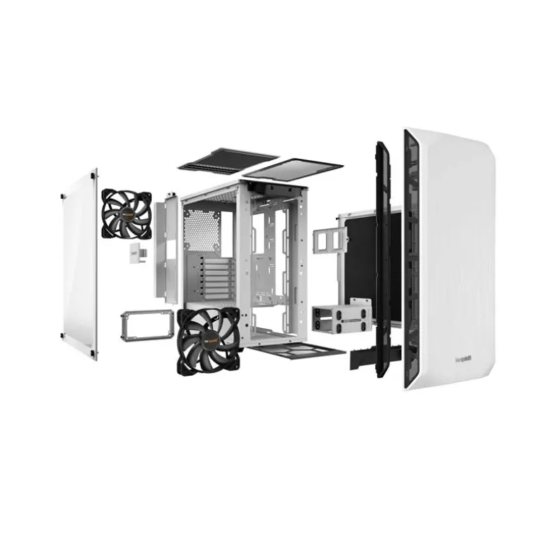 Caja/Torre be quiet! Pure Base 500 Window Cristal Templado / Blanco
