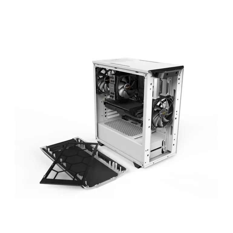 Caja/Torre be quiet! Pure Base 500 Window Cristal Templado / Blanco
