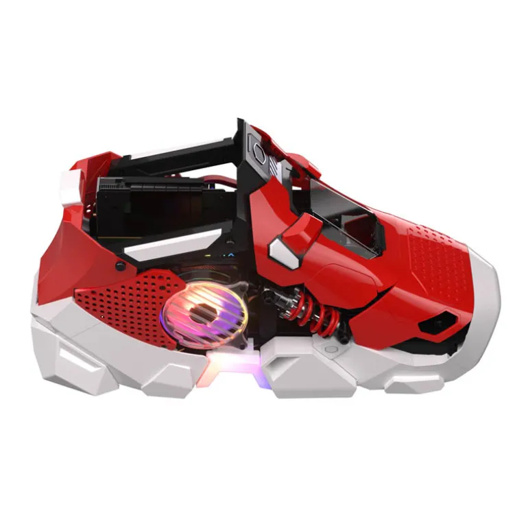 Caja/Torre Cooler Master Sneaker X Rojo
