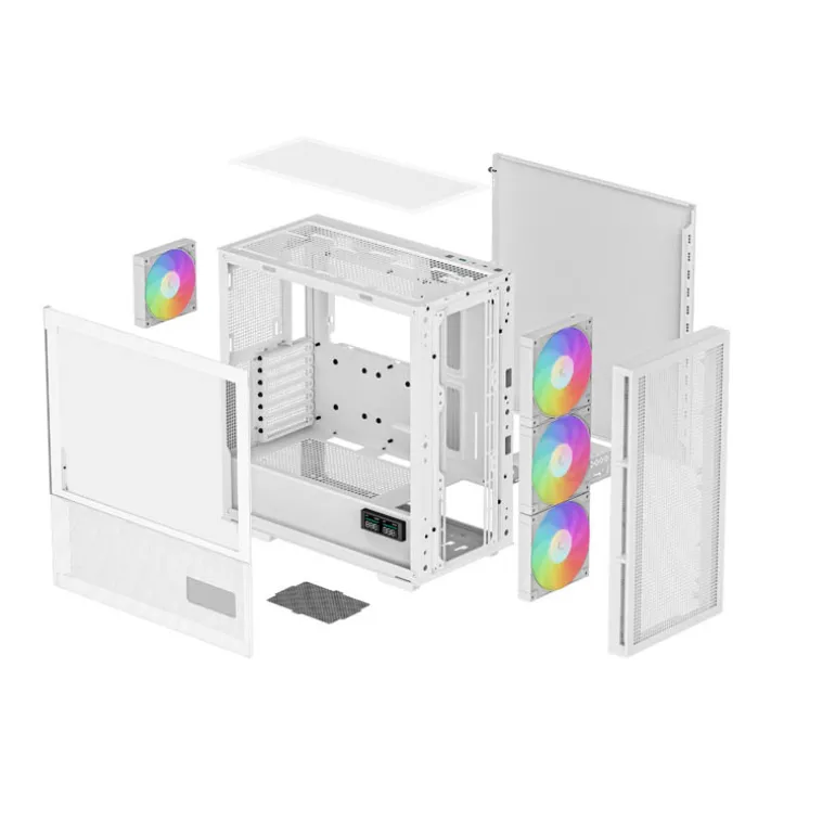 Caja/Torre DeepCool CH560 Digital Mesh Blanco