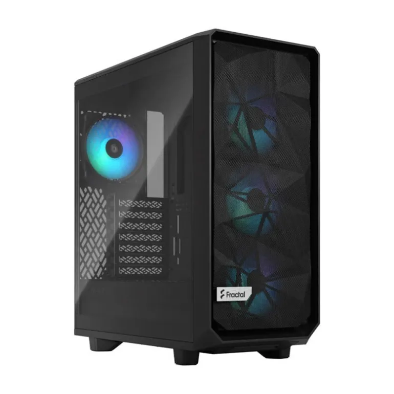 Caja/Torre Fractal Design Meshify 2 Compact RGB Negro