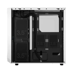 Caja/Torre Fractal Focus 2 RGB TG Blanco