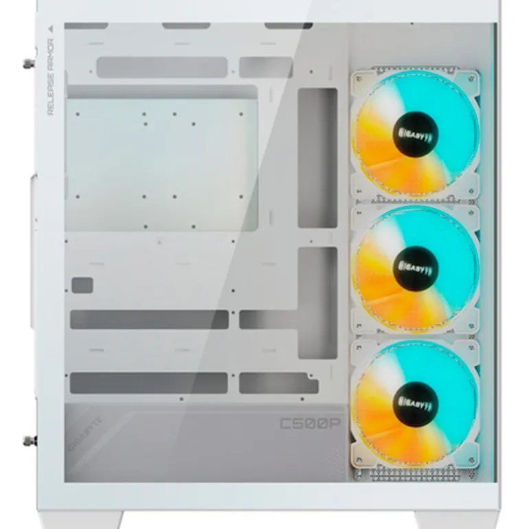 Caja/Torre Gigabyte C500 Panoramic Stealth ICE RGB Blanco