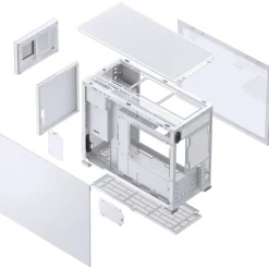 Caja/Torre Jonsbo D31 Mesh Screen Blanco
