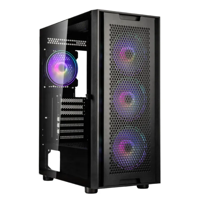 Caja/Torre Kolink Observatory Duo Mesh ARGB Negro