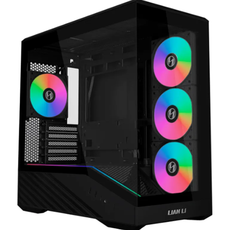 Caja/Torre Lian Li Vector V100 Mini ARGB Negro