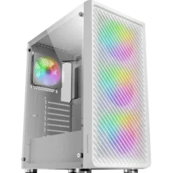 Caja/Torre Mars Gaming MC-F Mesh Blanco