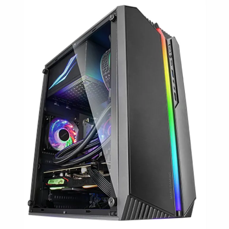 Caja/Torre Mars Gaming MC-S1 ARGB