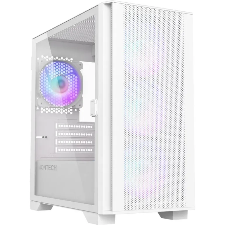 Caja/Torre Montech Air 100 ARGB Blanco