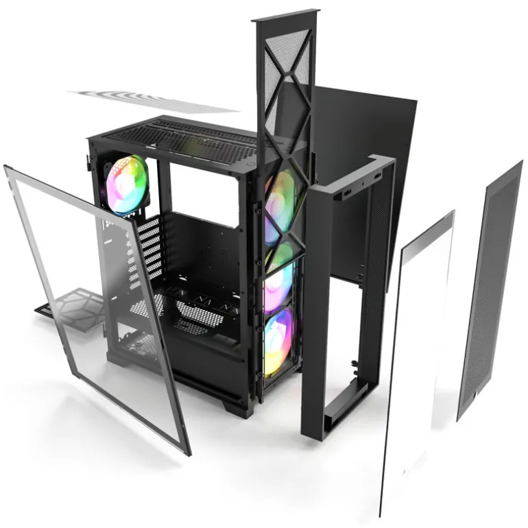 Caja/Torre Montech Air 1000 Premium Negro