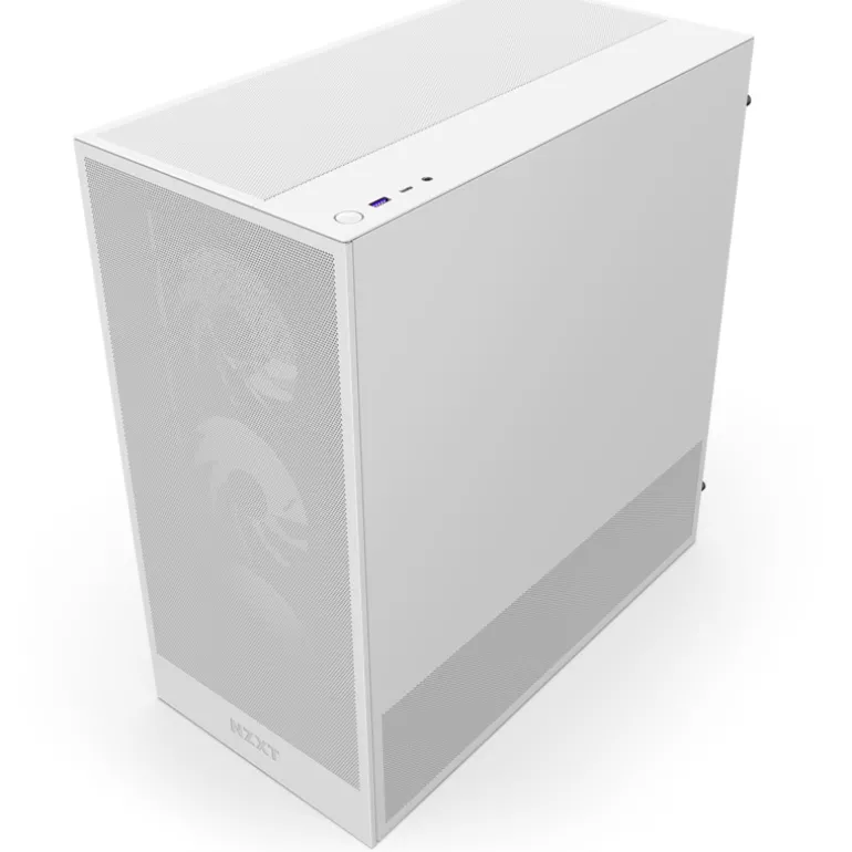 Caja/Torre NZXT H5 Flow RGB Blanco
