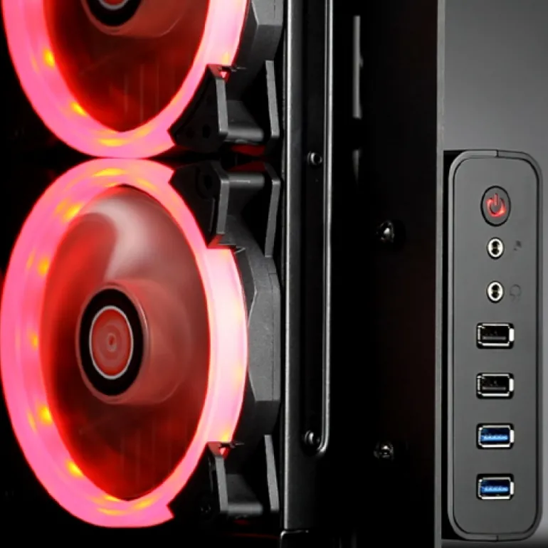 Caja/Torre Raijintek Paean M Negro