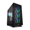 Caja/Torre Sharkoon Elite Shark CA300T Black Cristal Templado