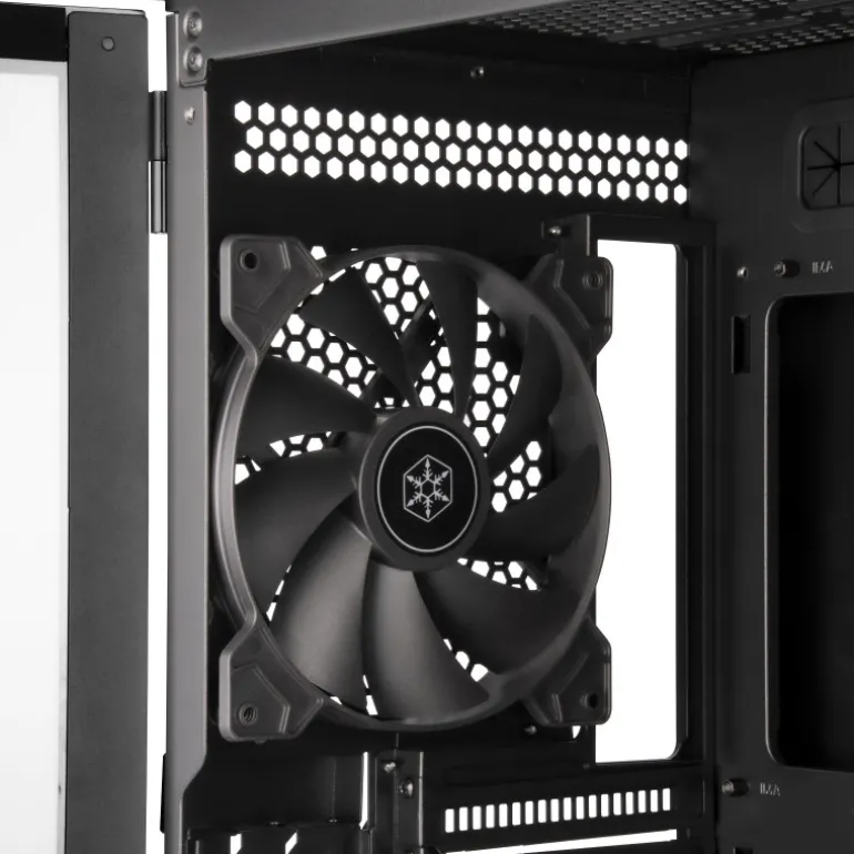 Caja/Torre SilverStone Seta H1 Mesh ARGB Negro