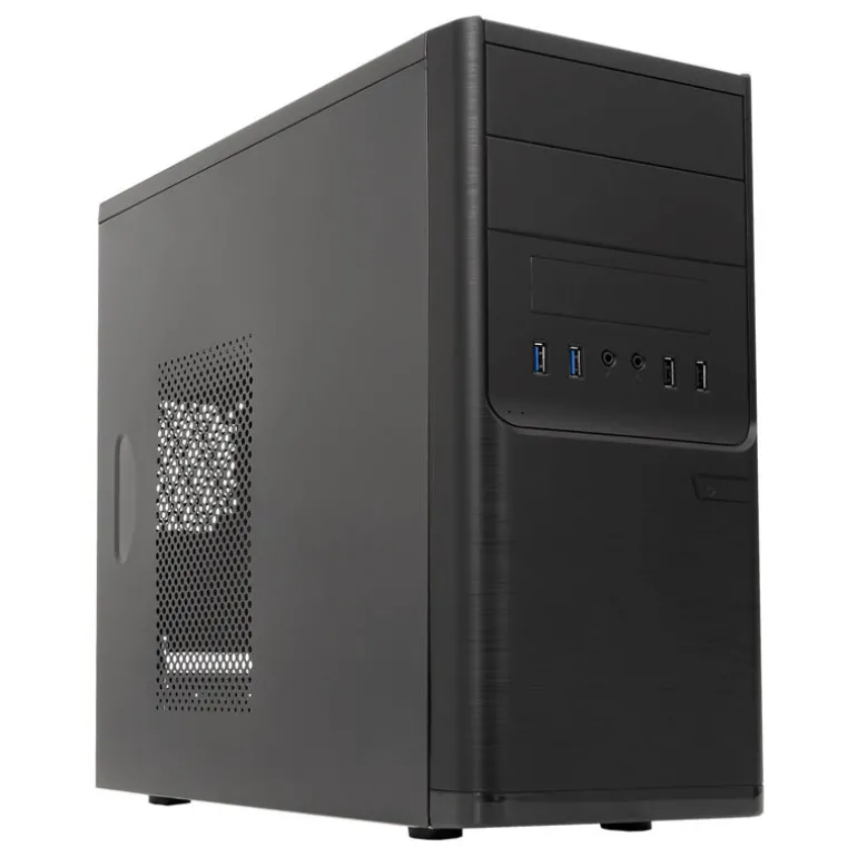 Caja/Torre UNYKAch Dark Shadow Negro + Fuente 500W