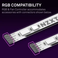 Controlador NZXT AC-2RGBC-B1 RGB & Fan Controller