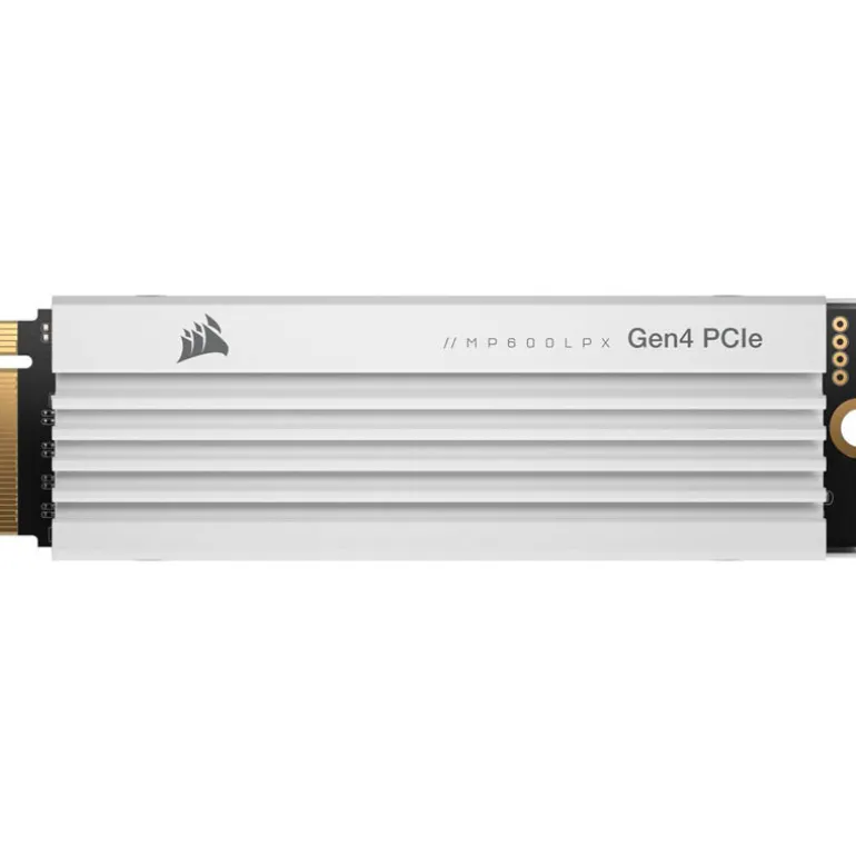 Disco Duro M.2 Corsair MP600 PRO LPX 2TB Gen4 PCIe x4 NVMe Blanco