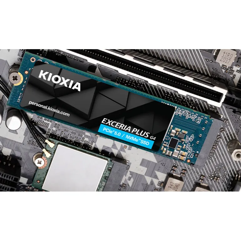 Disco Duro M.2 Kioxia EXCERIA Plus G4 2TB PCIe Gen5 x4 NVMe 2.0 SSD