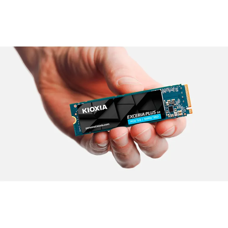 Disco Duro M.2 Kioxia EXCERIA Plus G4 2TB PCIe Gen5 x4 NVMe 2.0 SSD