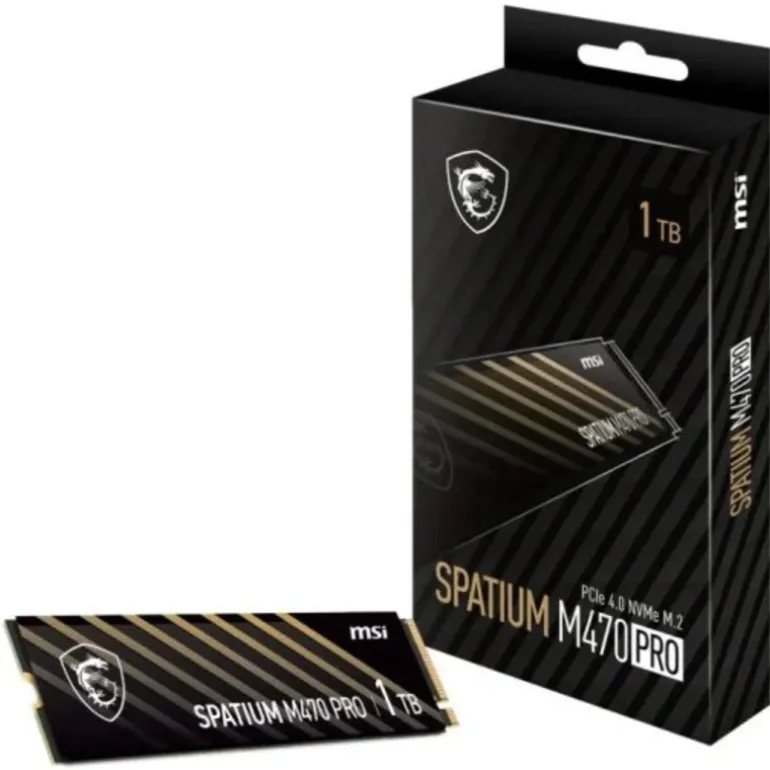 Disco Duro M.2 MSI SPATIUM M470 1TB PCIe Gen4 x4 NVMe