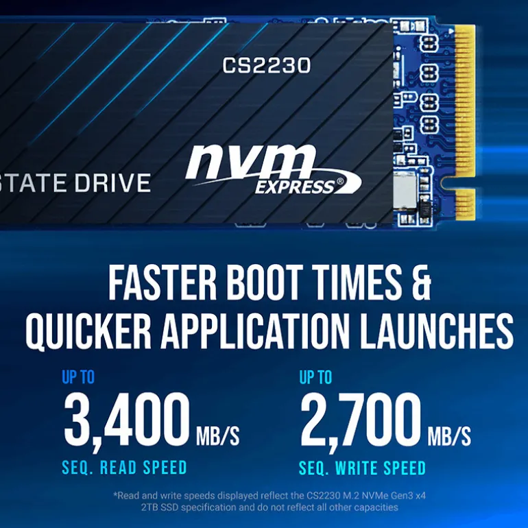 Disco Duro M.2 PNY CS2230 1TB PCIe Gen3 x4 NVMe SSD