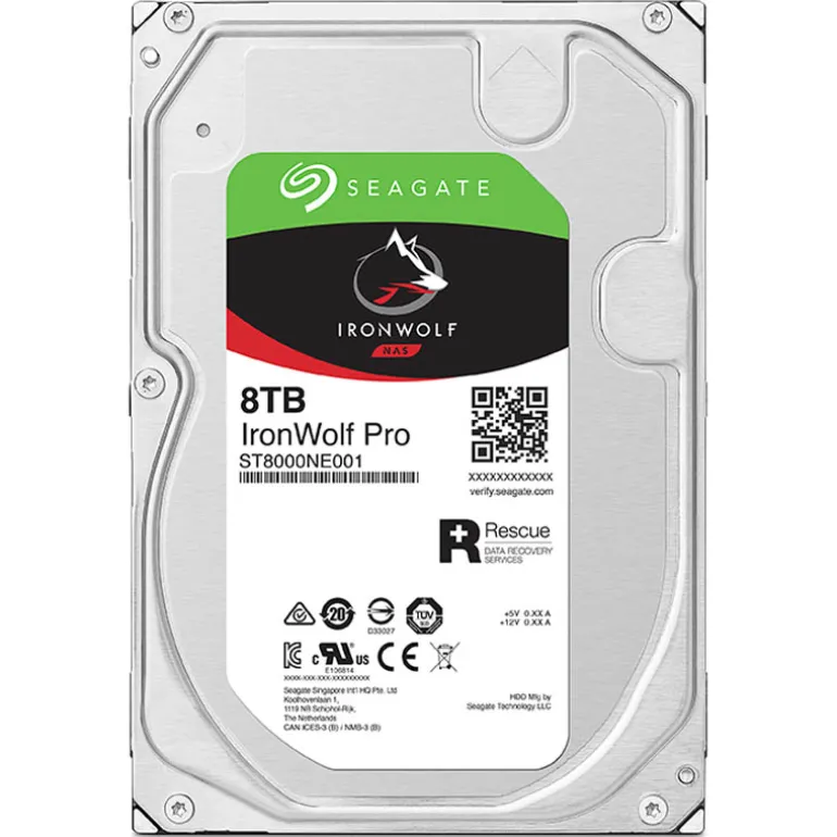 Disco Duro Seagate IronWolf Pro NAS 8TB 3.5" SATA3