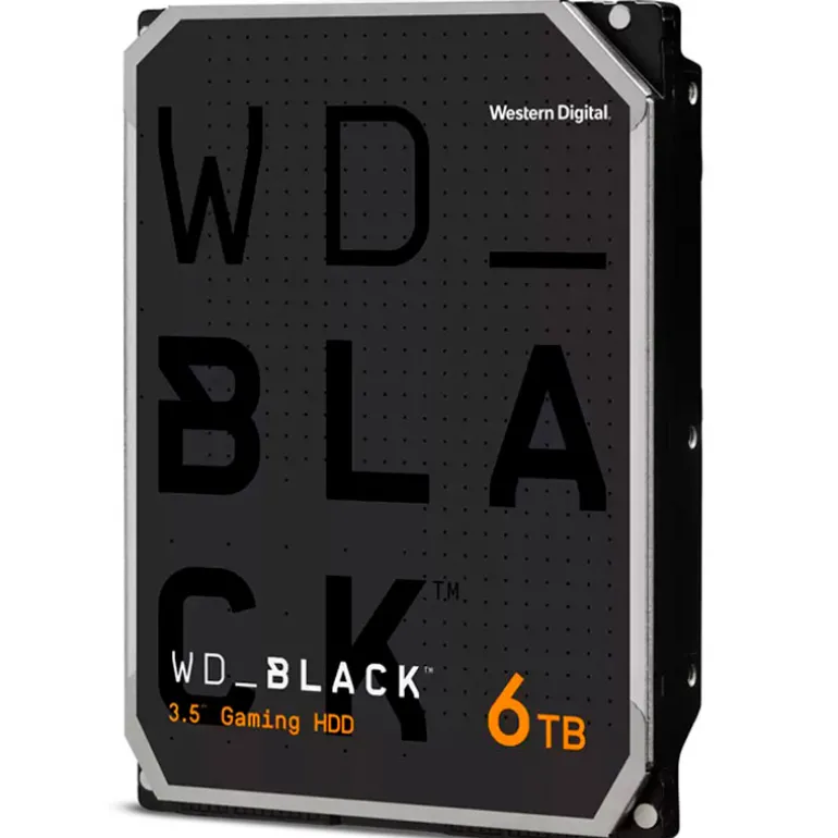 Disco Duro Western Digital Black HDD 6TB 3.5" SATA 128MB