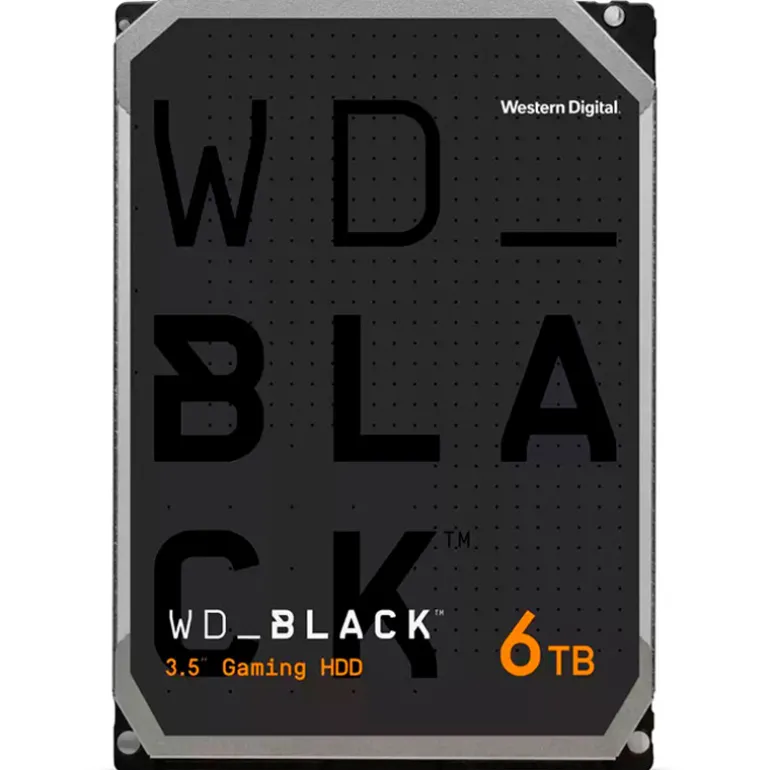 Disco Duro Western Digital Black HDD 6TB 3.5" SATA 128MB