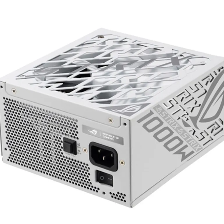 Fuente/PSU Asus ROG Strix 1000P 80 Plus Platinum 1000W ATX 3.1 PCIE 5.1 Modular Blanco