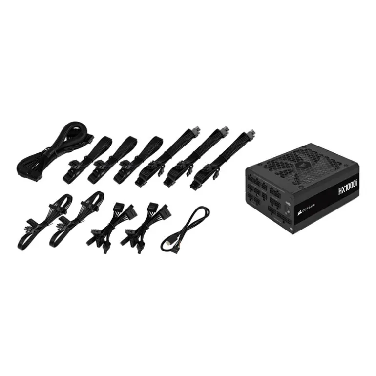 Fuente/PSU Corsair HX1000i 80 Plus Platinum 1000W 3.0 PCIE 5.0 Modular