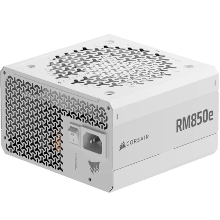 Fuente/PSU Corsair RM850e 2025 80 Plus Gold 850W ATX 3.1 PCIE 5.1 Modular Blanco