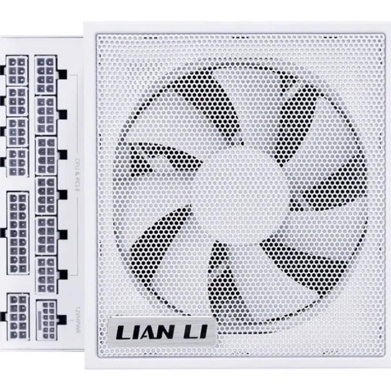 Fuente/PSU Lian Li Edge EG0850 80 Plus Platinum 850W ATX 3.1 PCIE 5.1 Modular Blanco