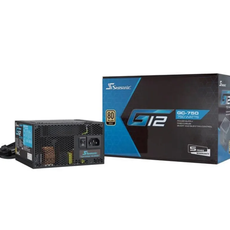 Fuente/PSU Seasonic G12 GC RT2 80 Plus Gold 750W