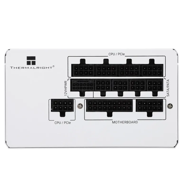 Fuente/PSU ThermalRight TR-TG 1200-W 80 Plus Gold 1200W ATX 3.0 PCIE 5.0 Modular Blanco