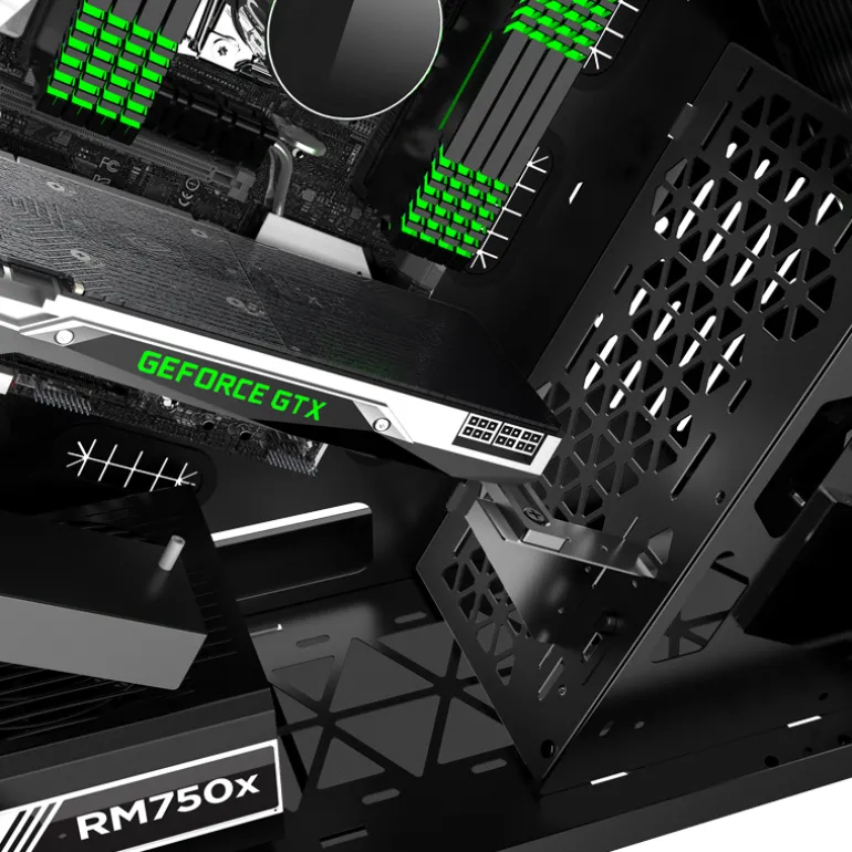 Jonsbo TR03-A Silver Cristal Templado - Caja/Torre
