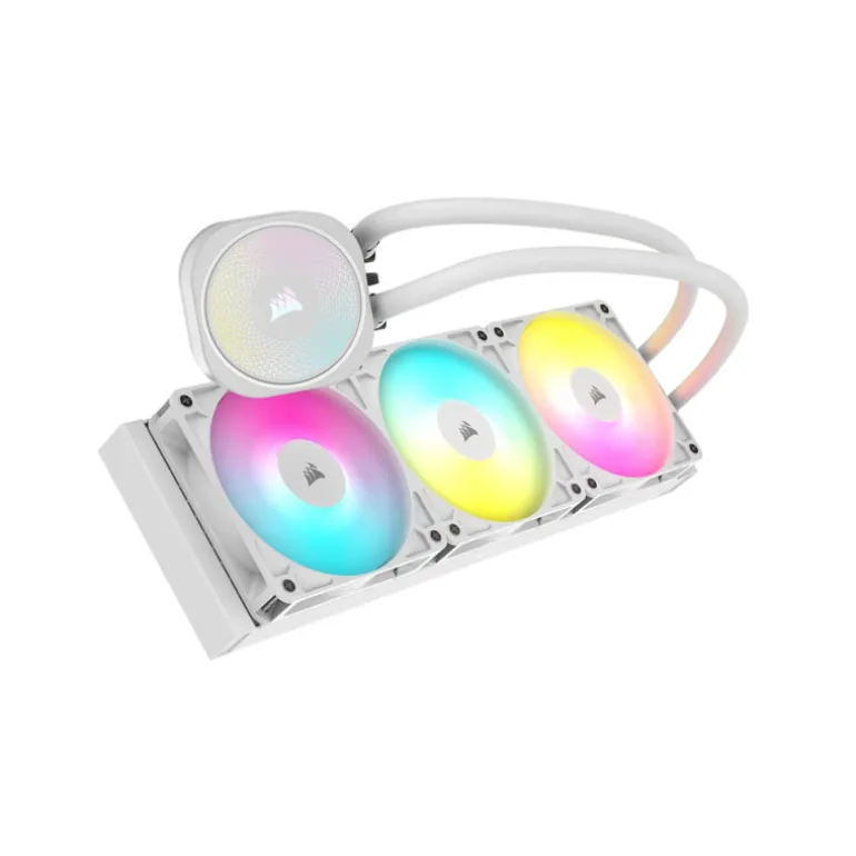 Kit Refrigeración Líquida Corsair iCUE NAUTILUS ARGB 360 RS Blanco